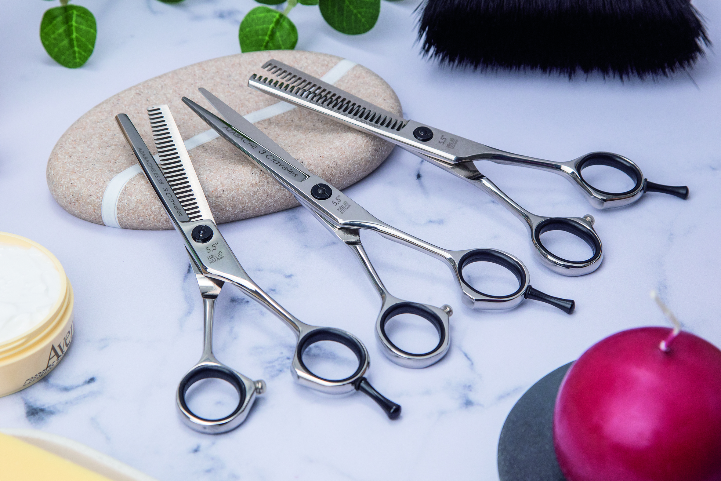 como usar tijeras de peluqueria